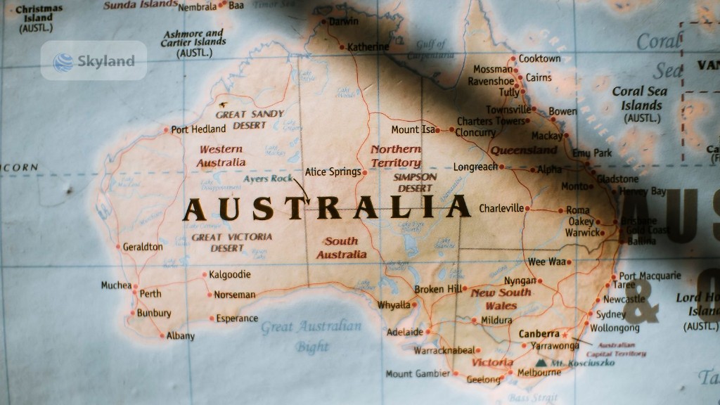 Map of Australia highlighting the Northern Territory