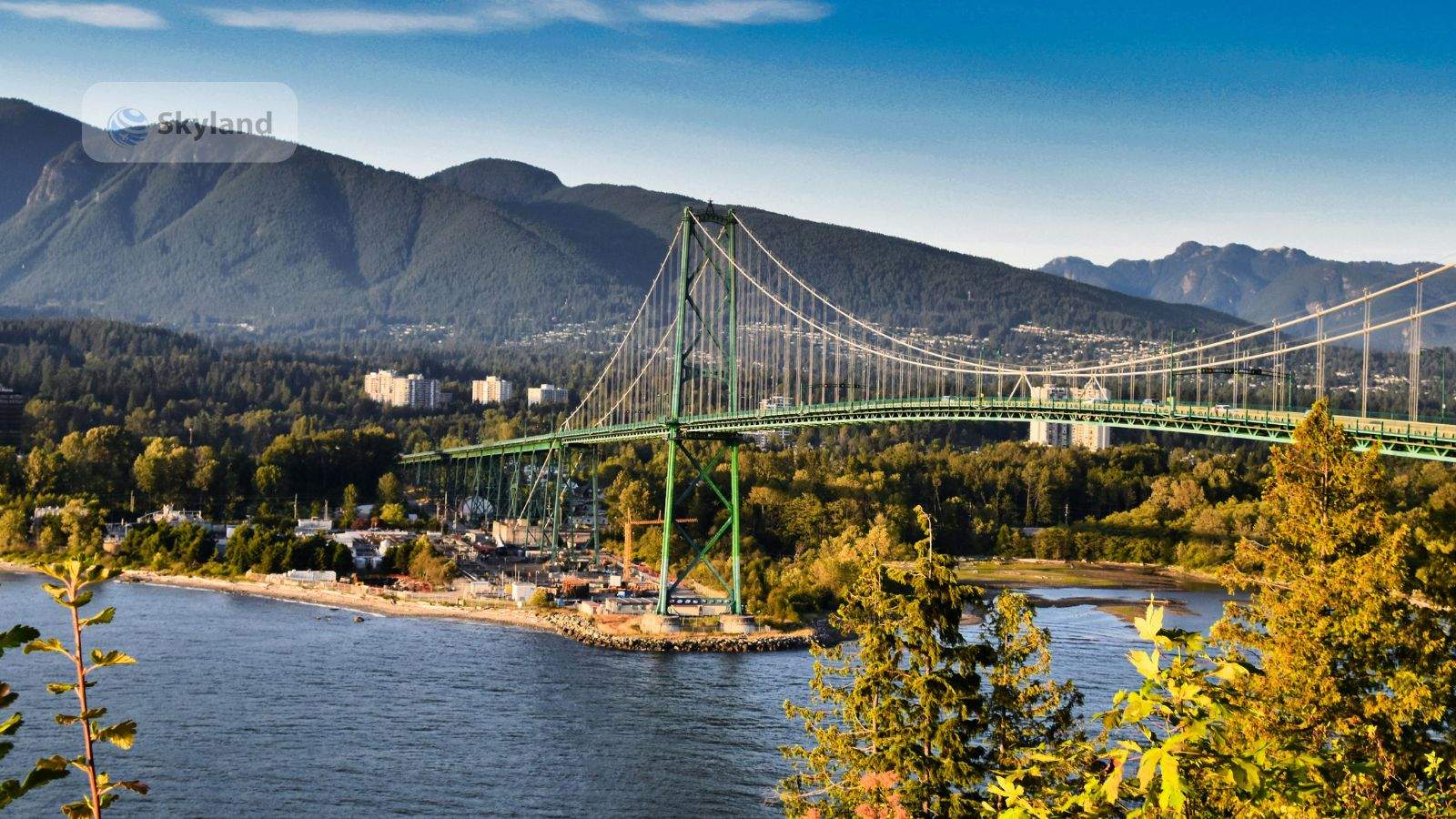 Lions Gate Bridge in Vancouver, British Columbia